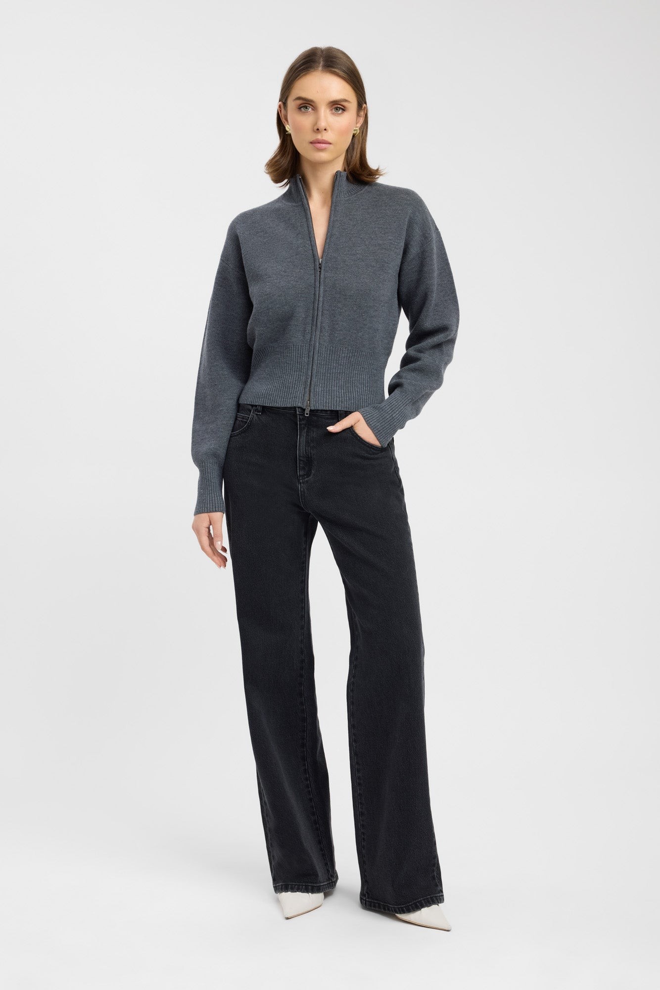 Dalton Zip Cardigan