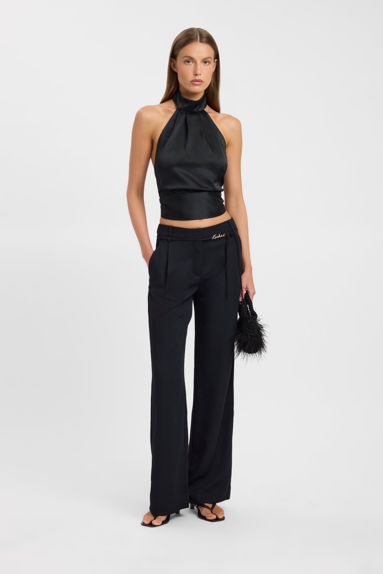 Oyster Kookai Trim Pant view 4